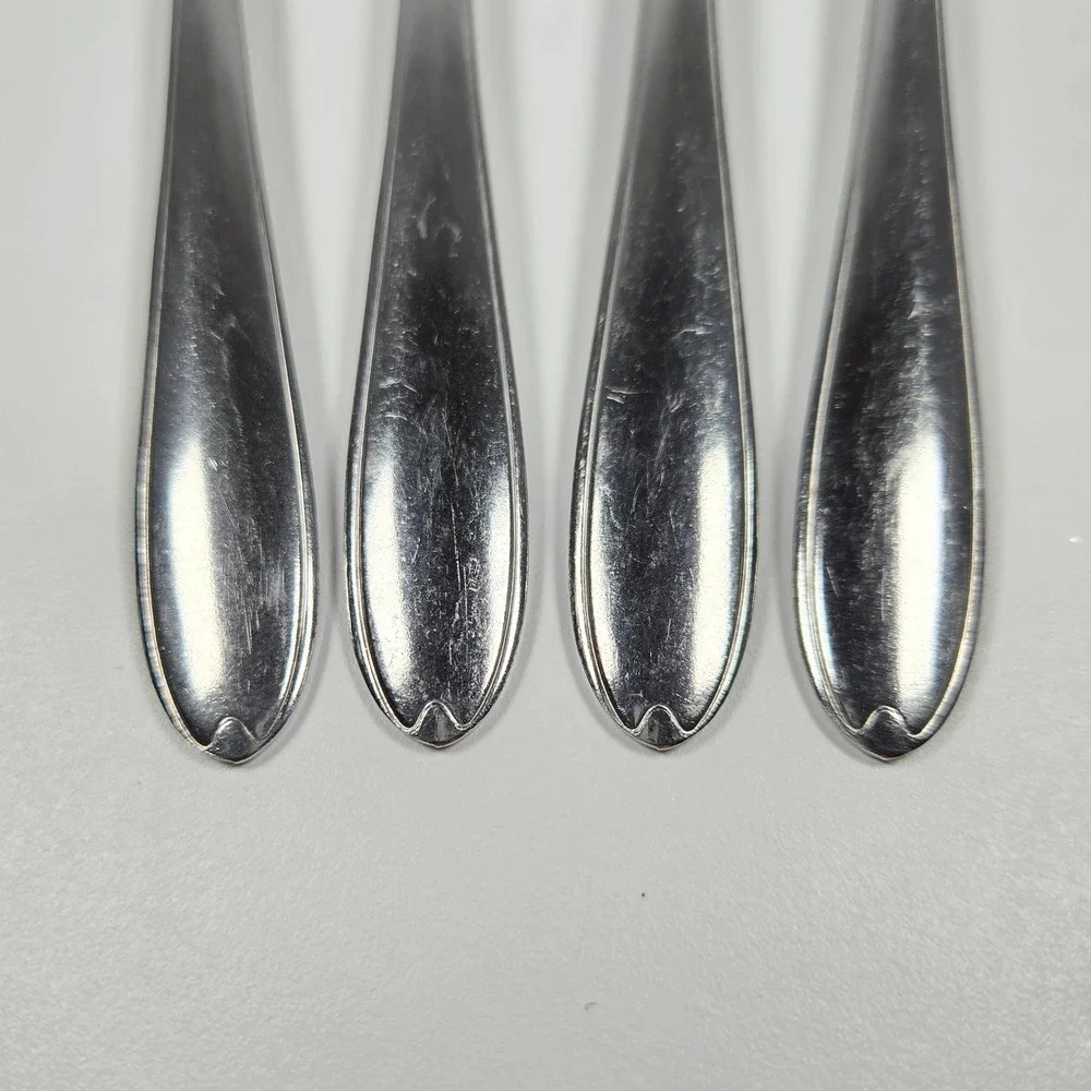 Vintage Utica Stainless USA‎ Dinner Forks 7